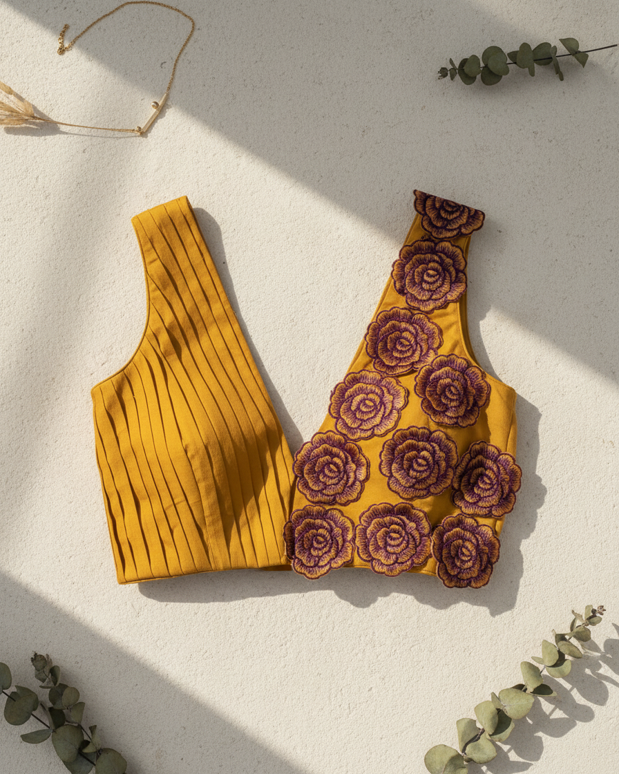 BloomCraft Designer Blouse