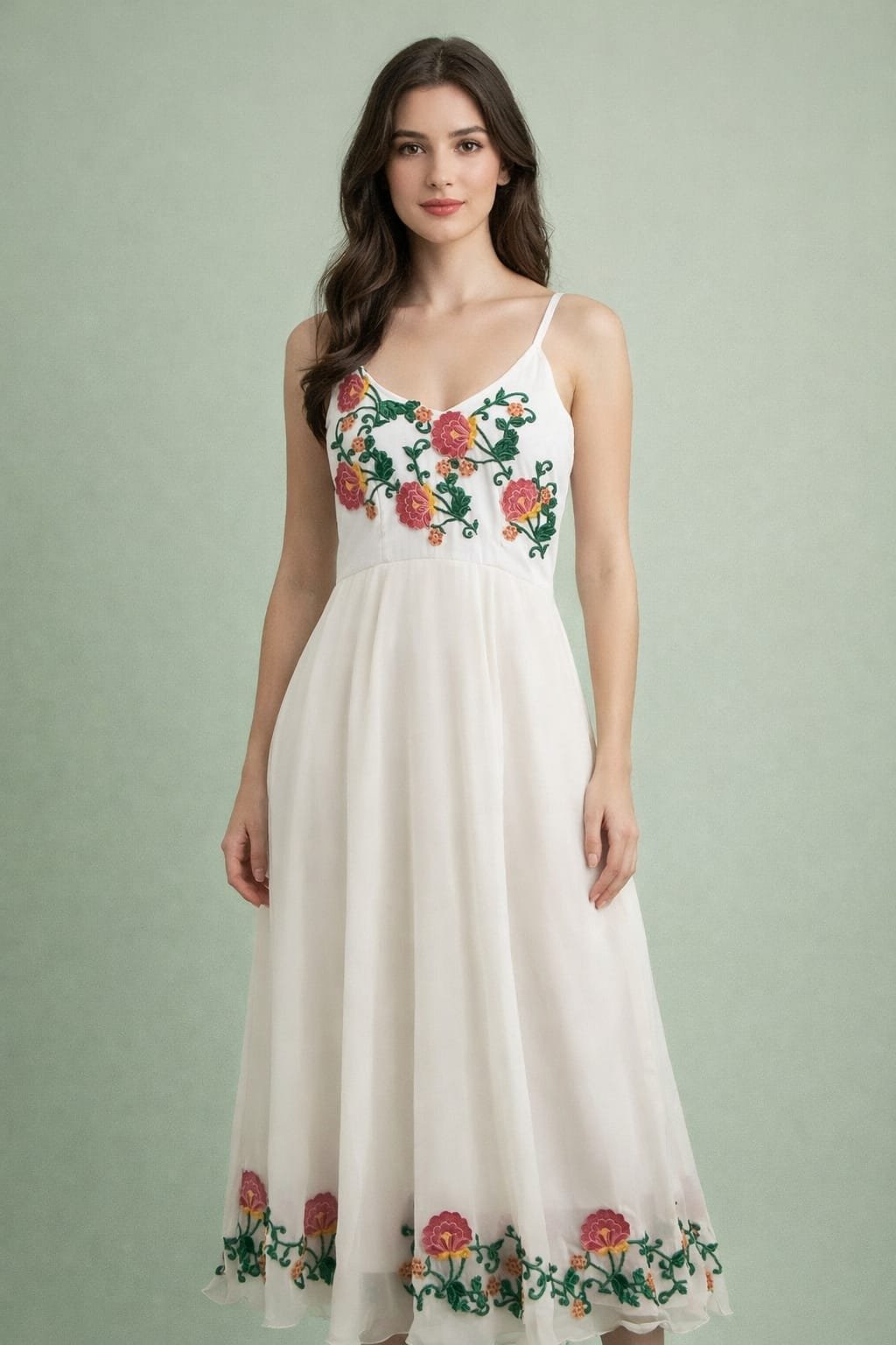 Ivory Bloom Grace Dress
